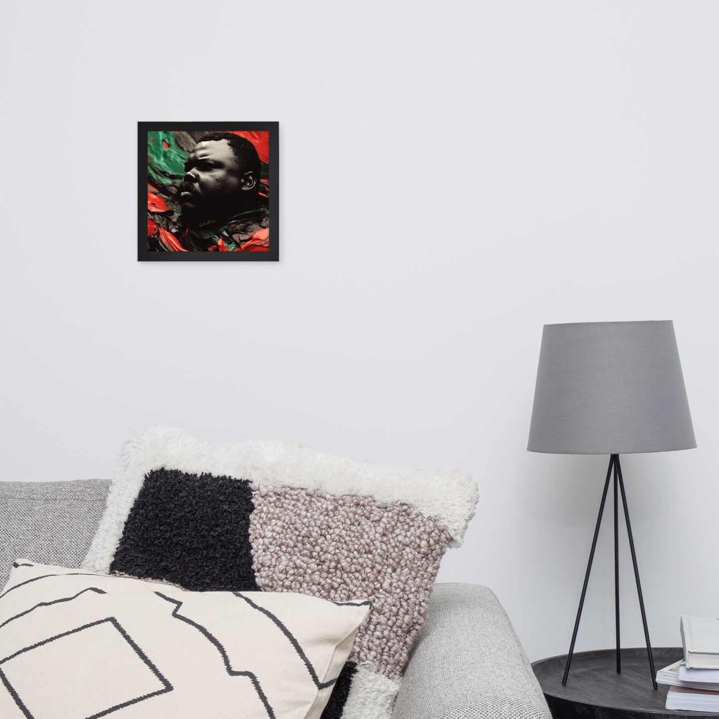 Hon. Marcus Garvey Framed poster