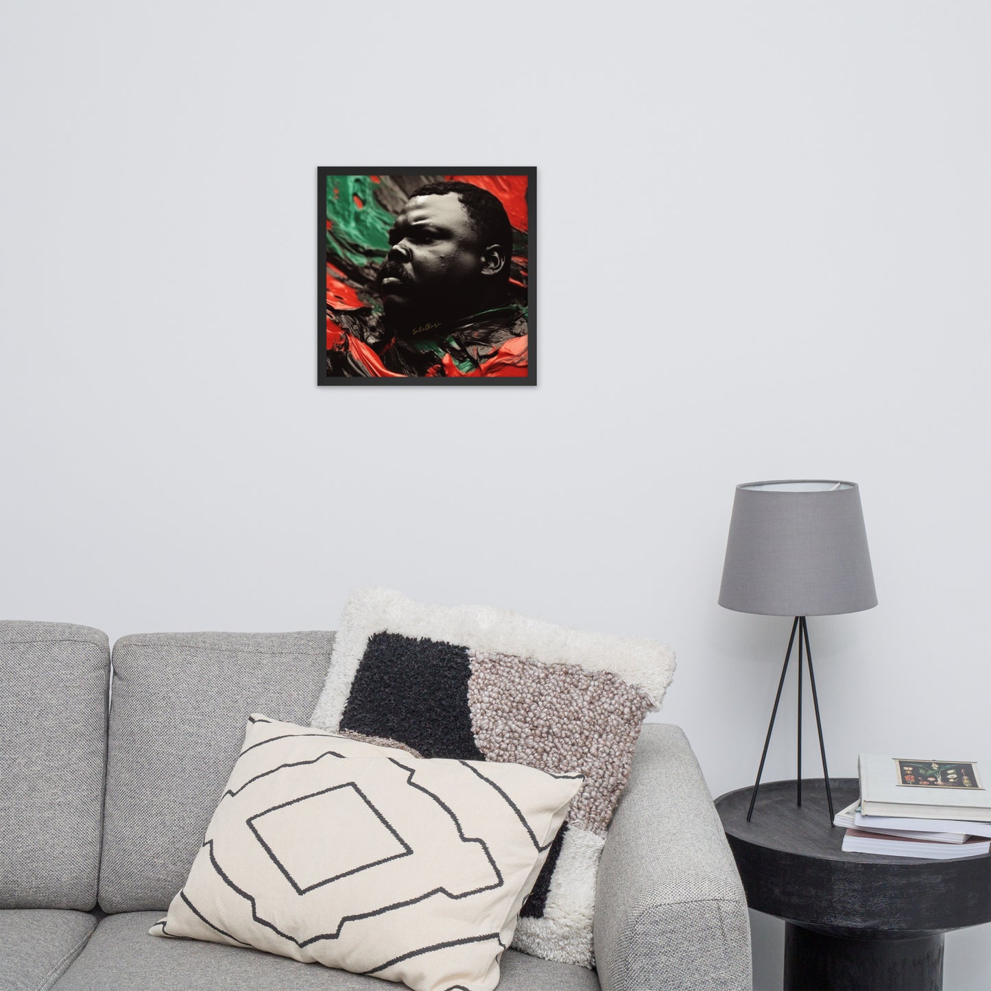 Hon. Marcus Garvey Framed poster